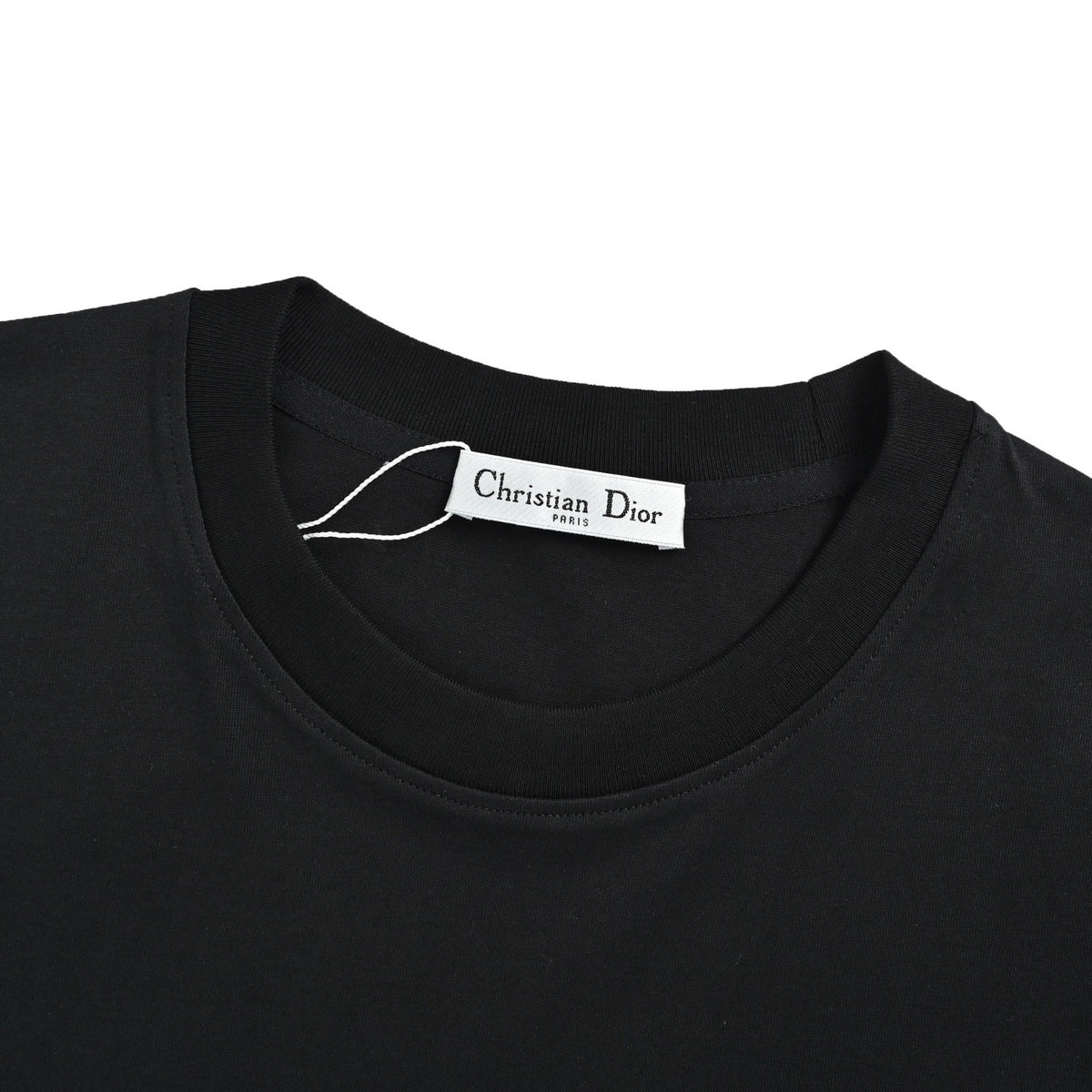 Dior 26ss badge logo printed short sleeves