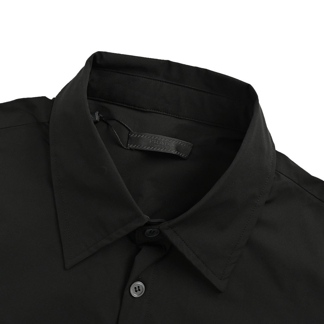 Prada 24Fw classic pocket triangle shirt