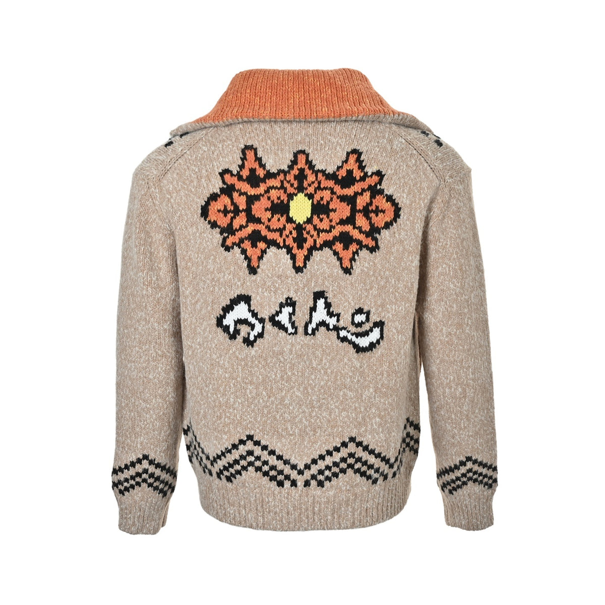 Louis Vuitton 25Fw lobster jacquard knitted zipper sweater jacket