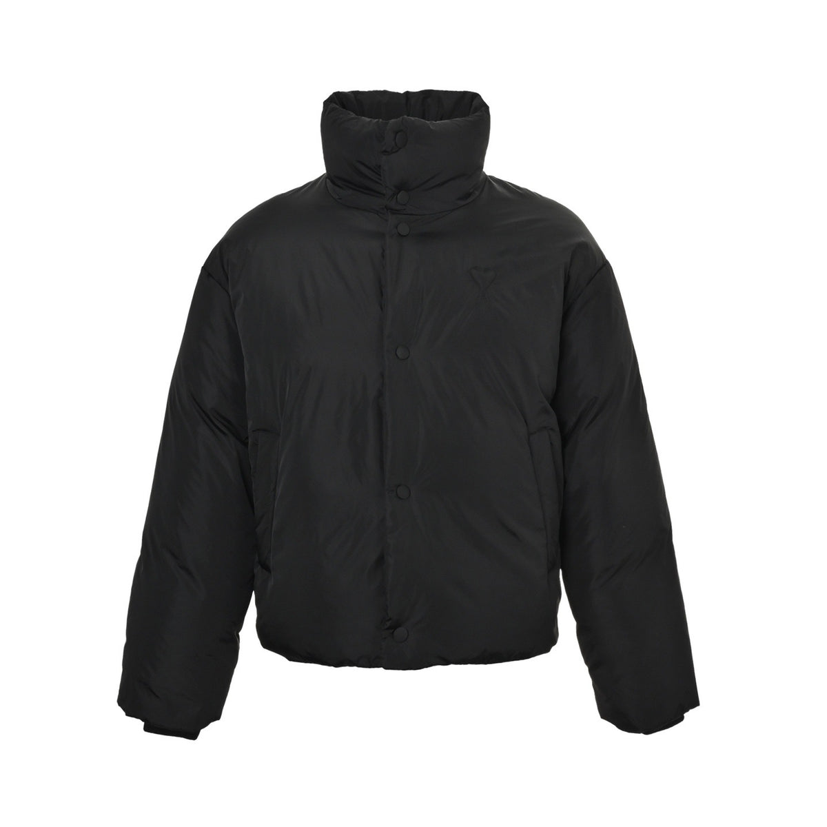 Ami 25Fw love embossed down jacket