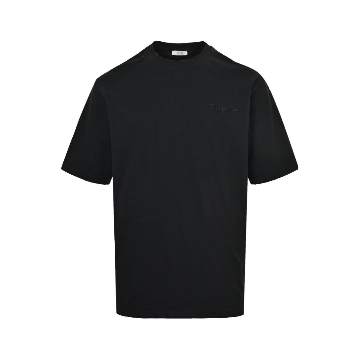 Dior signature letter embroidered short sleeves