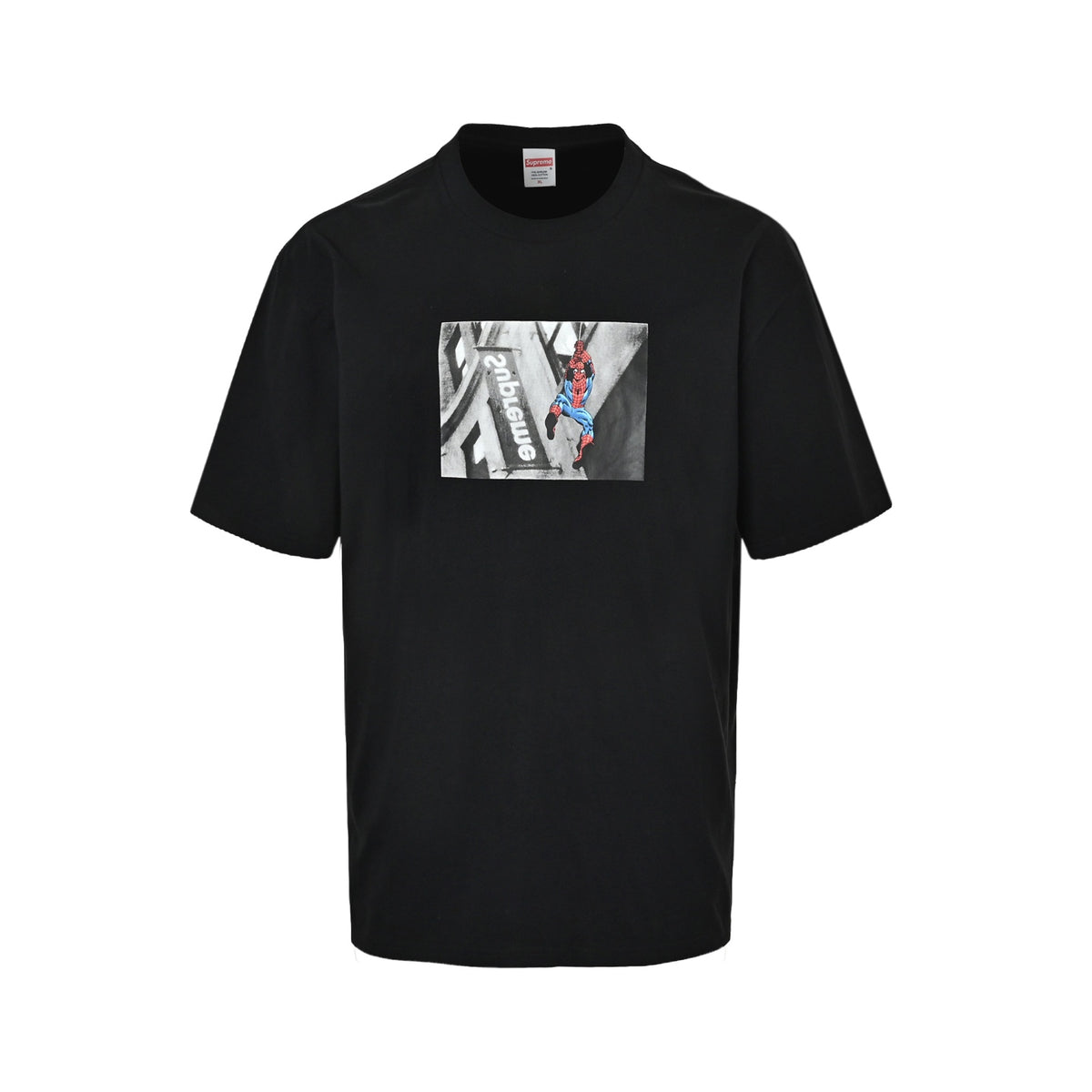 Supreme Spider-Man printed short sleeves