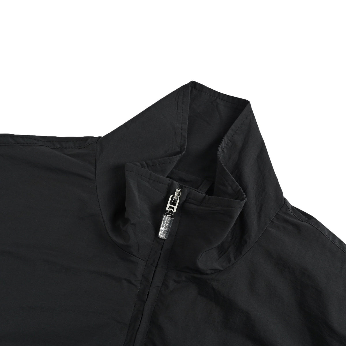 Balenciaga tape print stand collar jacket