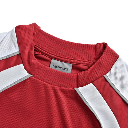 Balenciaga Wheat B letter football short sleeves