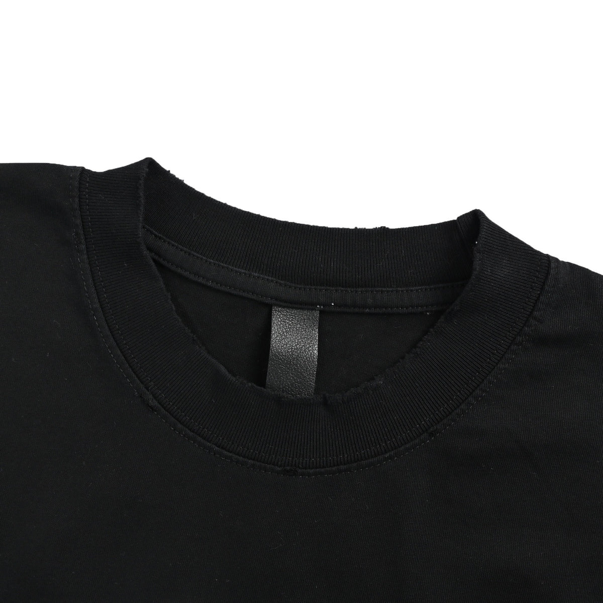 Chrome Hearts/Chrome Heart 26ss frayed washed patch embroidered short sleeves