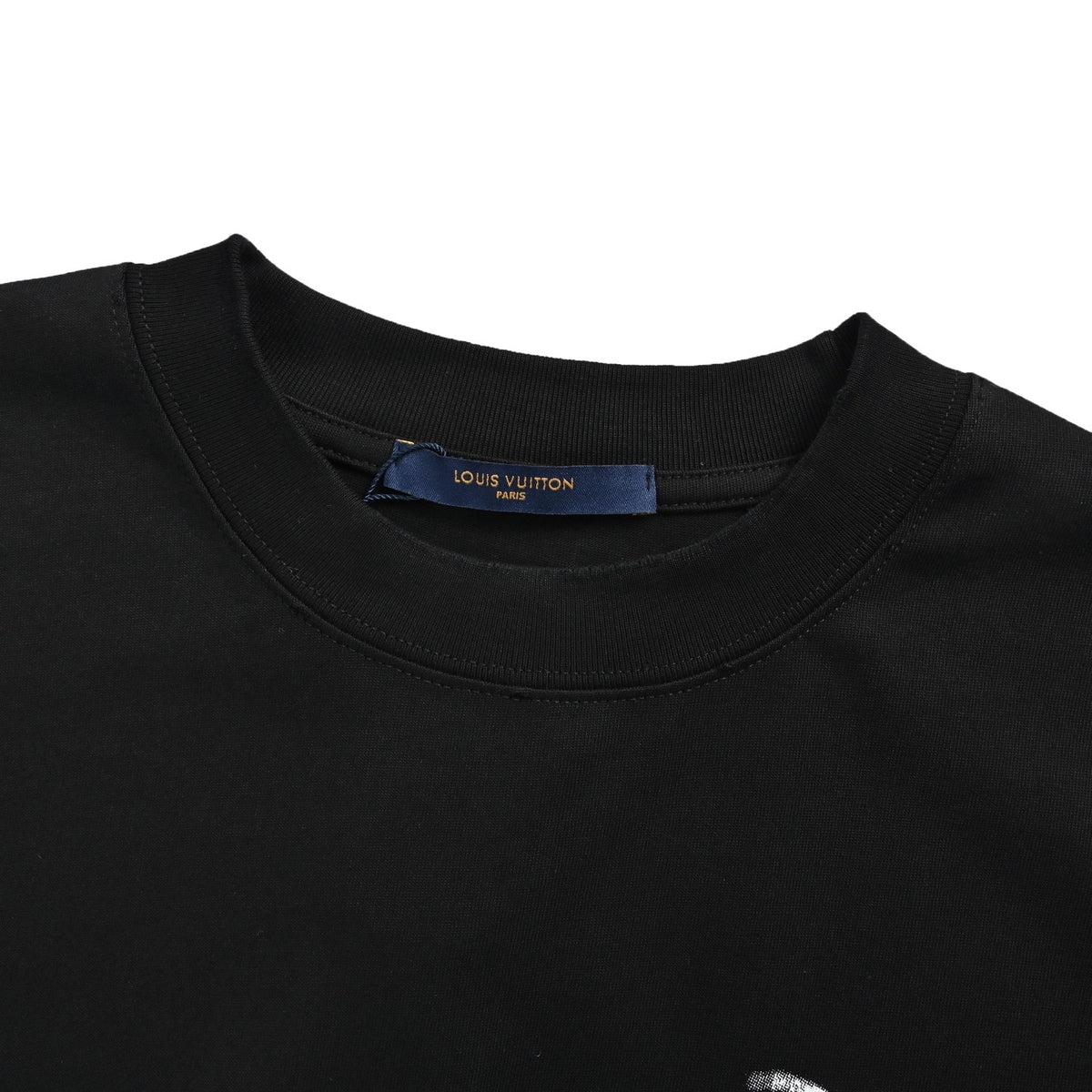 Louis Vuitton hand-painted graffiti letter printed short sleeves