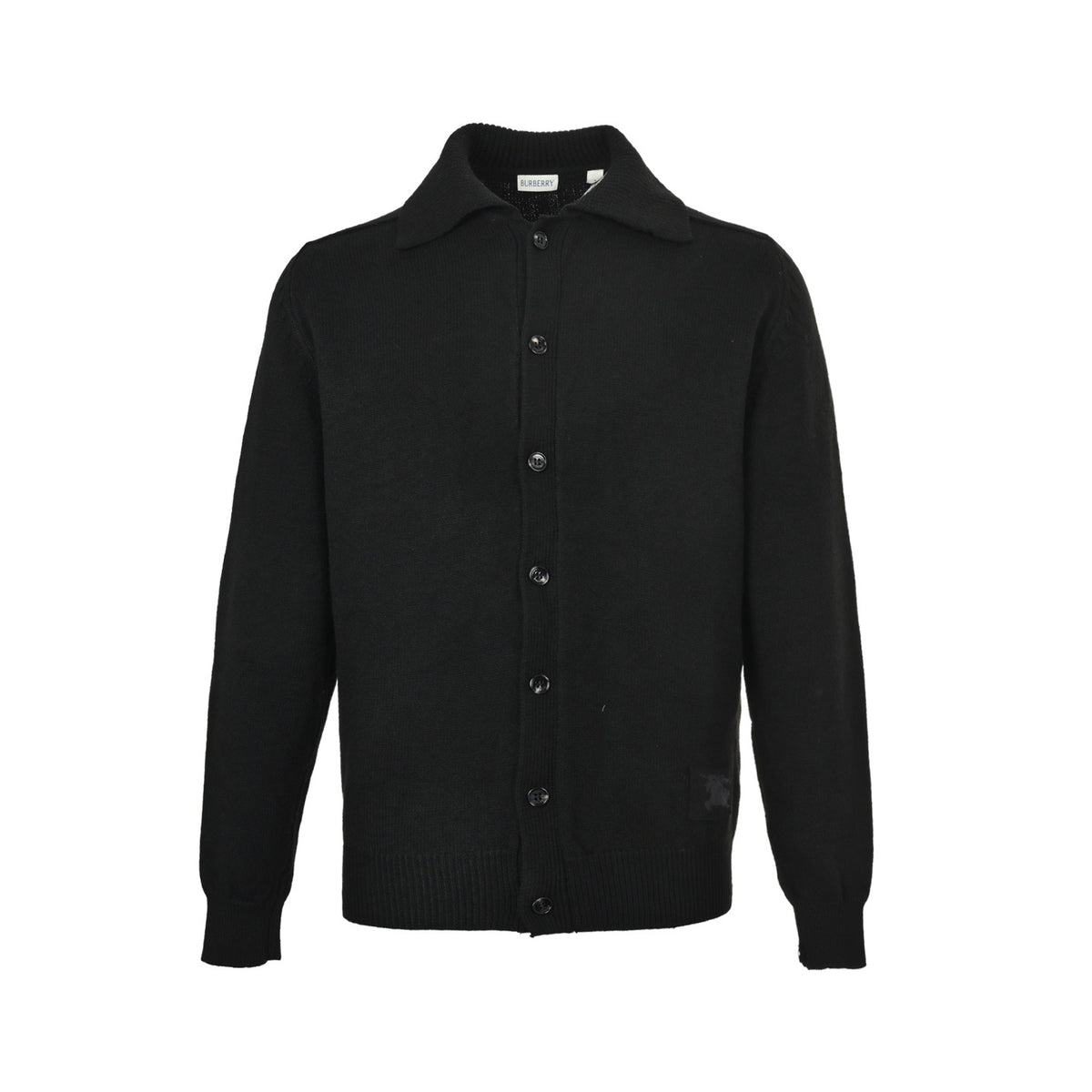 Burberry patch war horse cashmere sweater cardigan