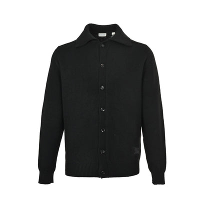 Burberry patch war horse cashmere sweater cardigan