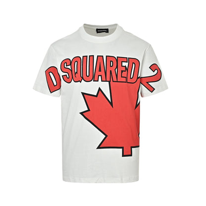 Dsquared2 maple leaf big logo short sleeves