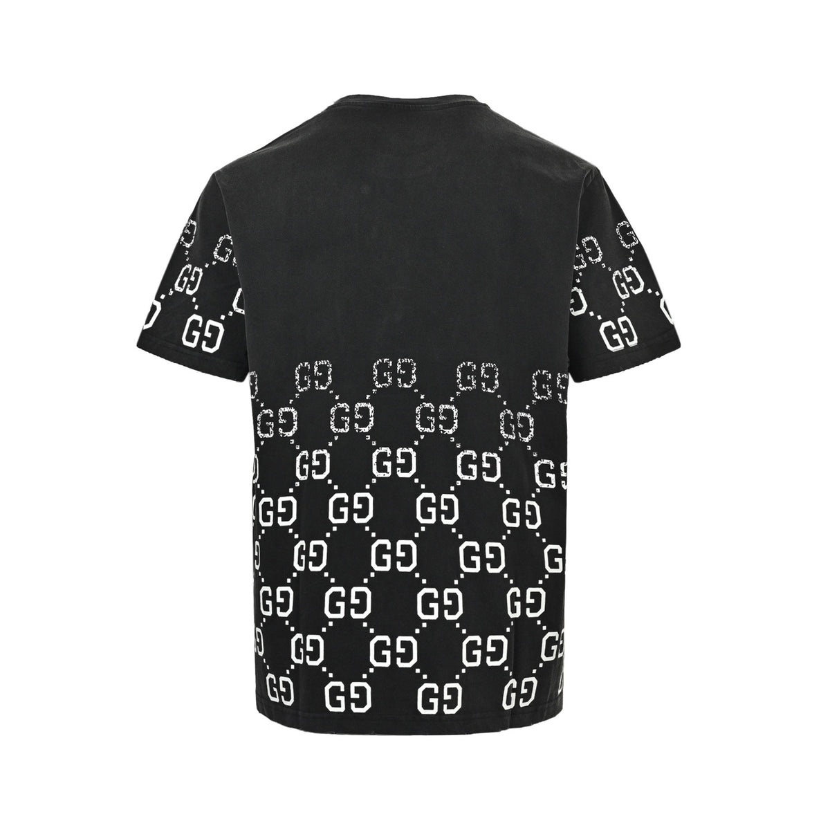 Gucci Double G printed gradient short sleeves
