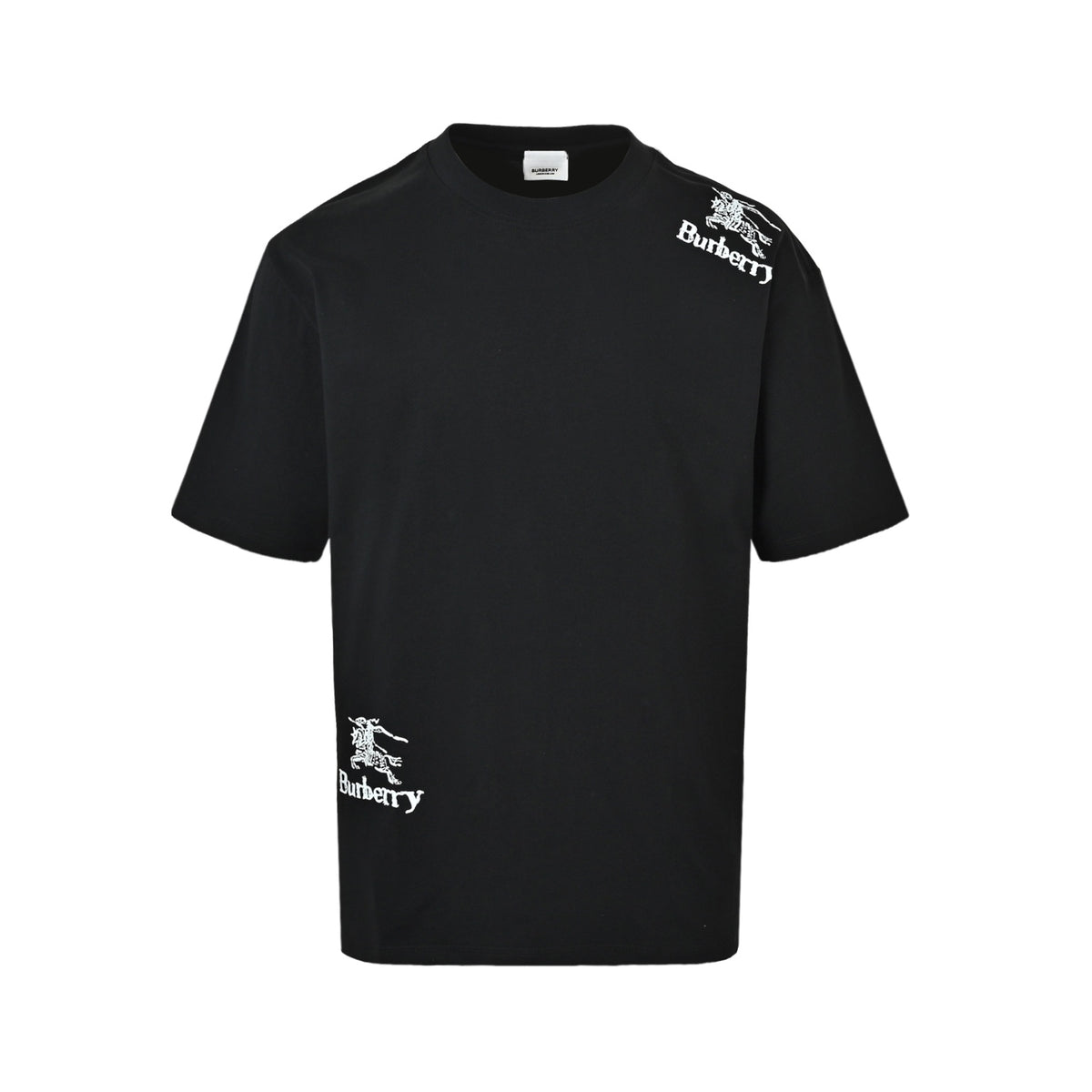 Burberry 26ss symmetrical war horse short sleeves