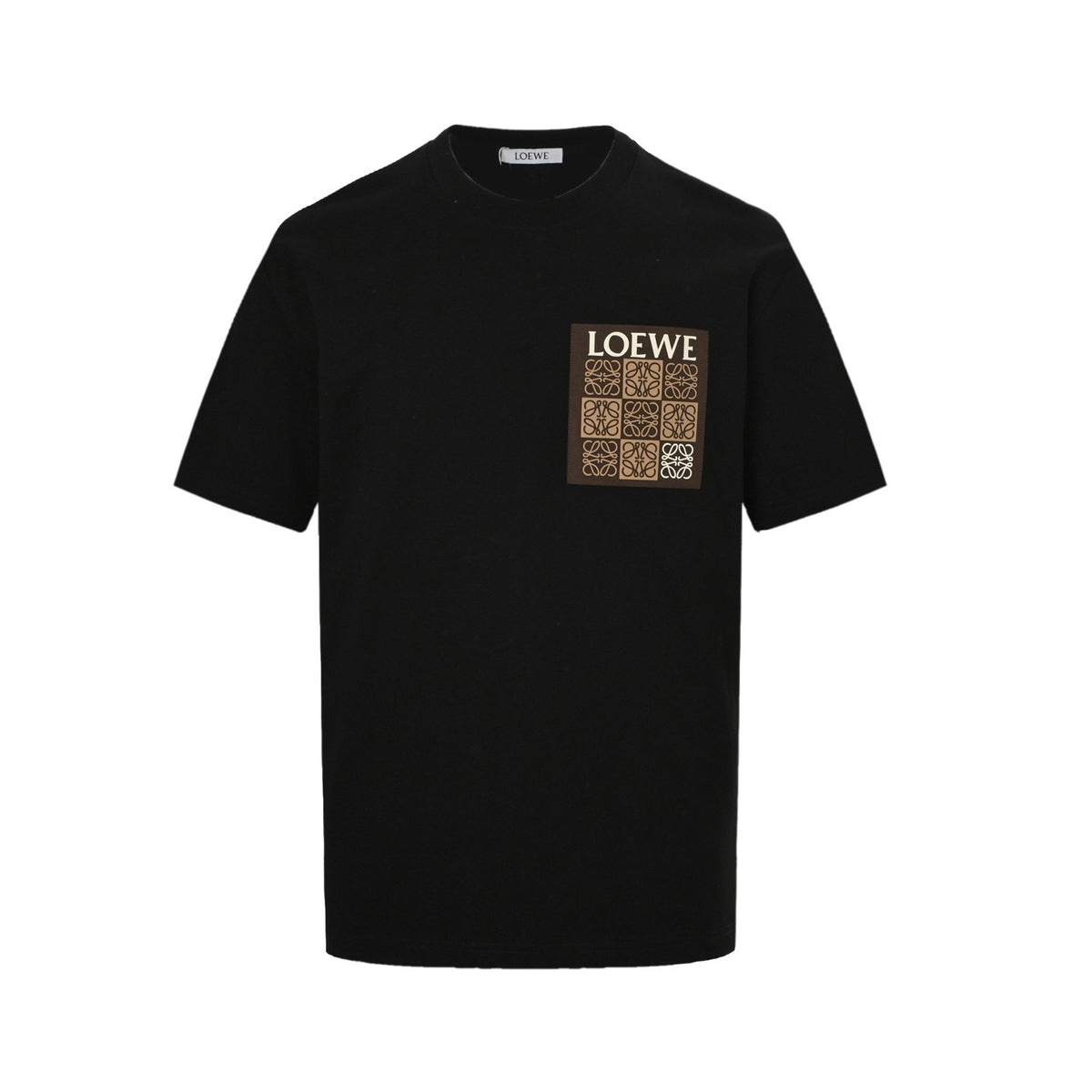 Loewe/Luo Yiwei 25ss pocket embossed logo short sleeves