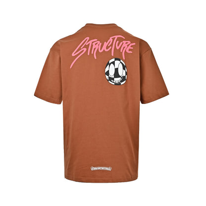 Chrome Hearts/Chrome Heart Graffiti Print Short Sleeves