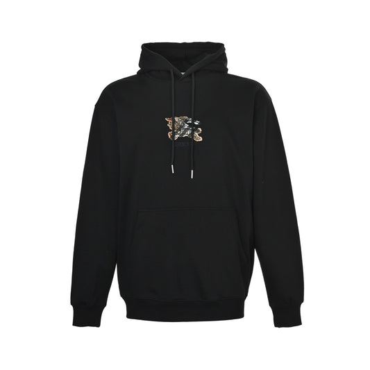 Burberry war horse embroidered suit hooded sweatshirt