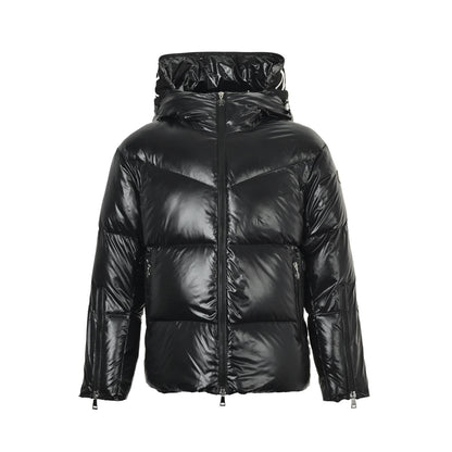 Moncler/Mask Genius hat letter print hooded down jacket