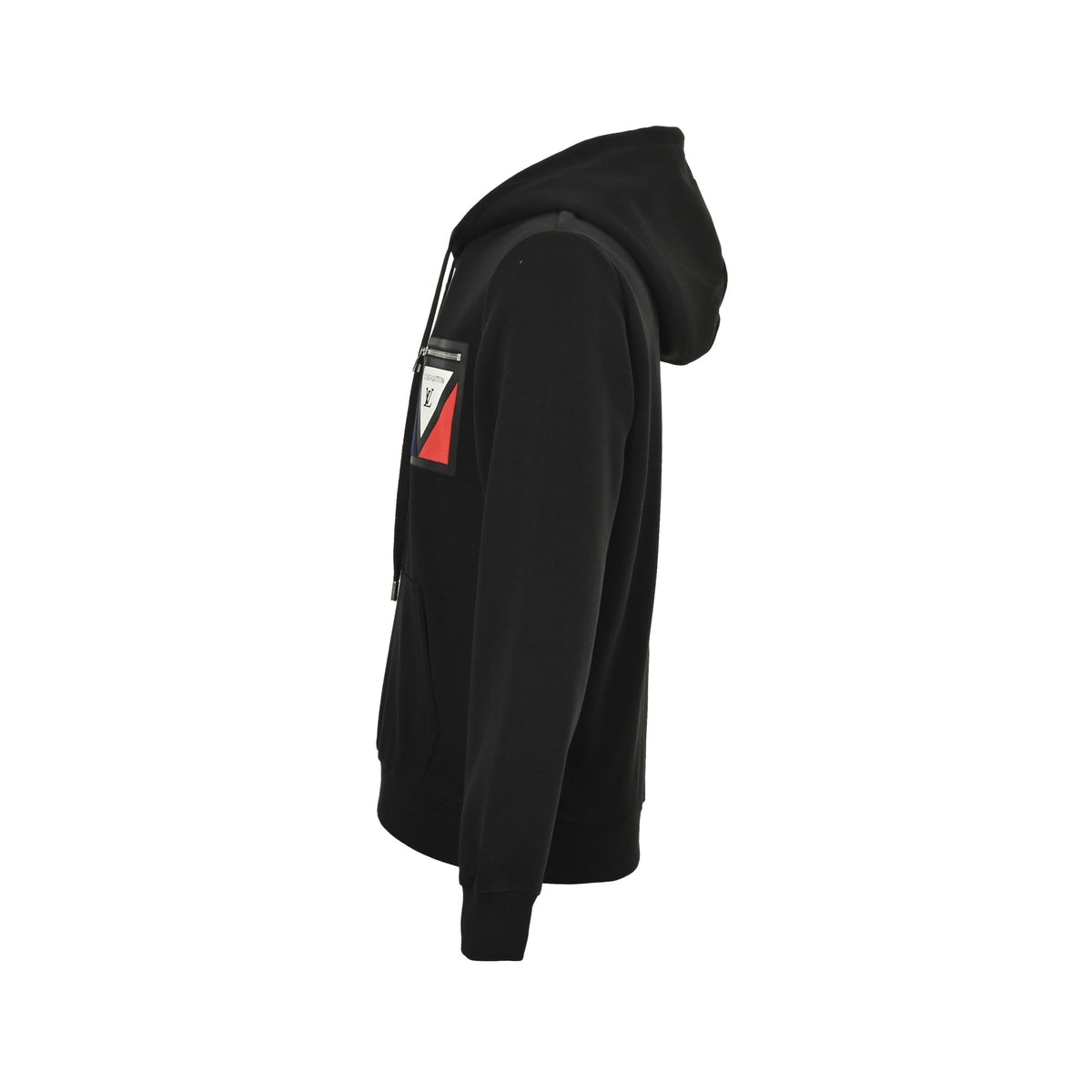 Louis Vuitton 25Fw zipper fake pocket hooded sweatshirt