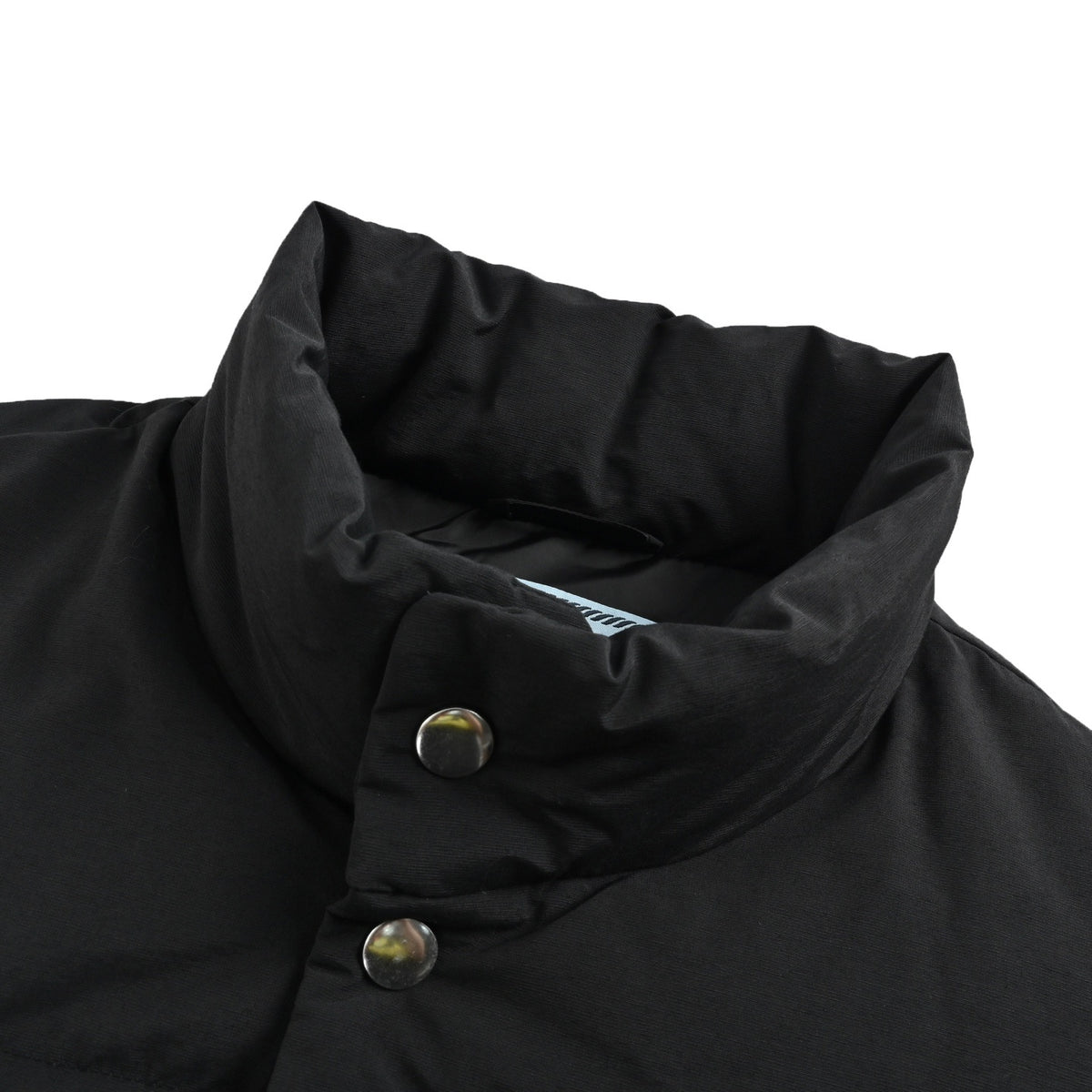Prada triangle logo double pocket stand collar down jacket