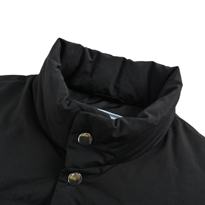 Prada triangle logo double pocket stand collar down jacket