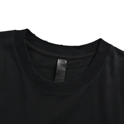 Chrome Hearts Colorful Cross Appliqué Embroidered Short Sleeves