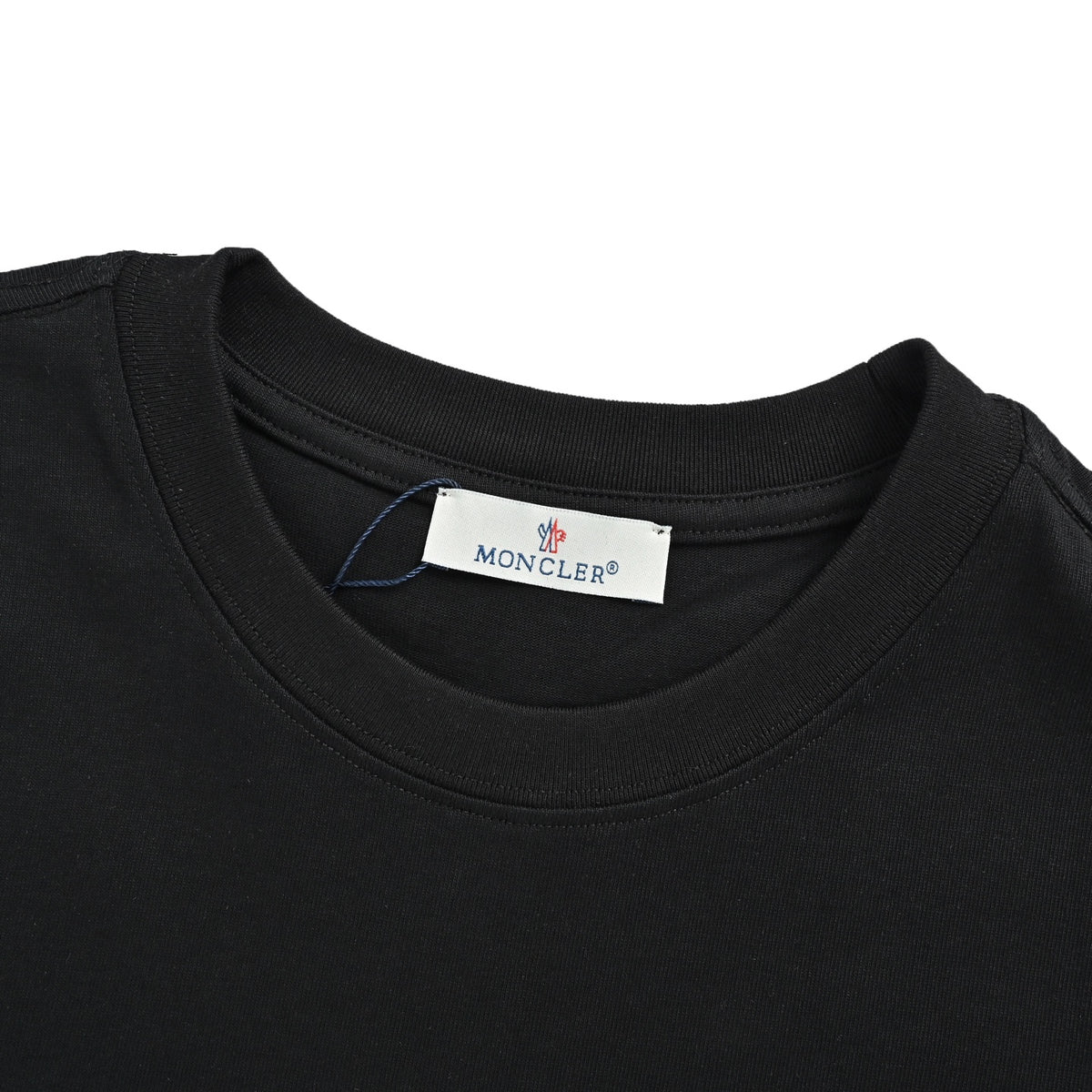 Moncler/Mask 3D contrasting large logo printed short sleeves