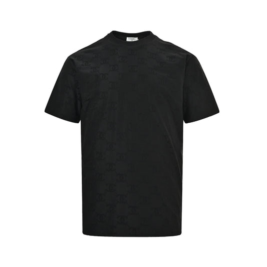 Chanel 26ss all-over presbyopia jacquard short sleeves
