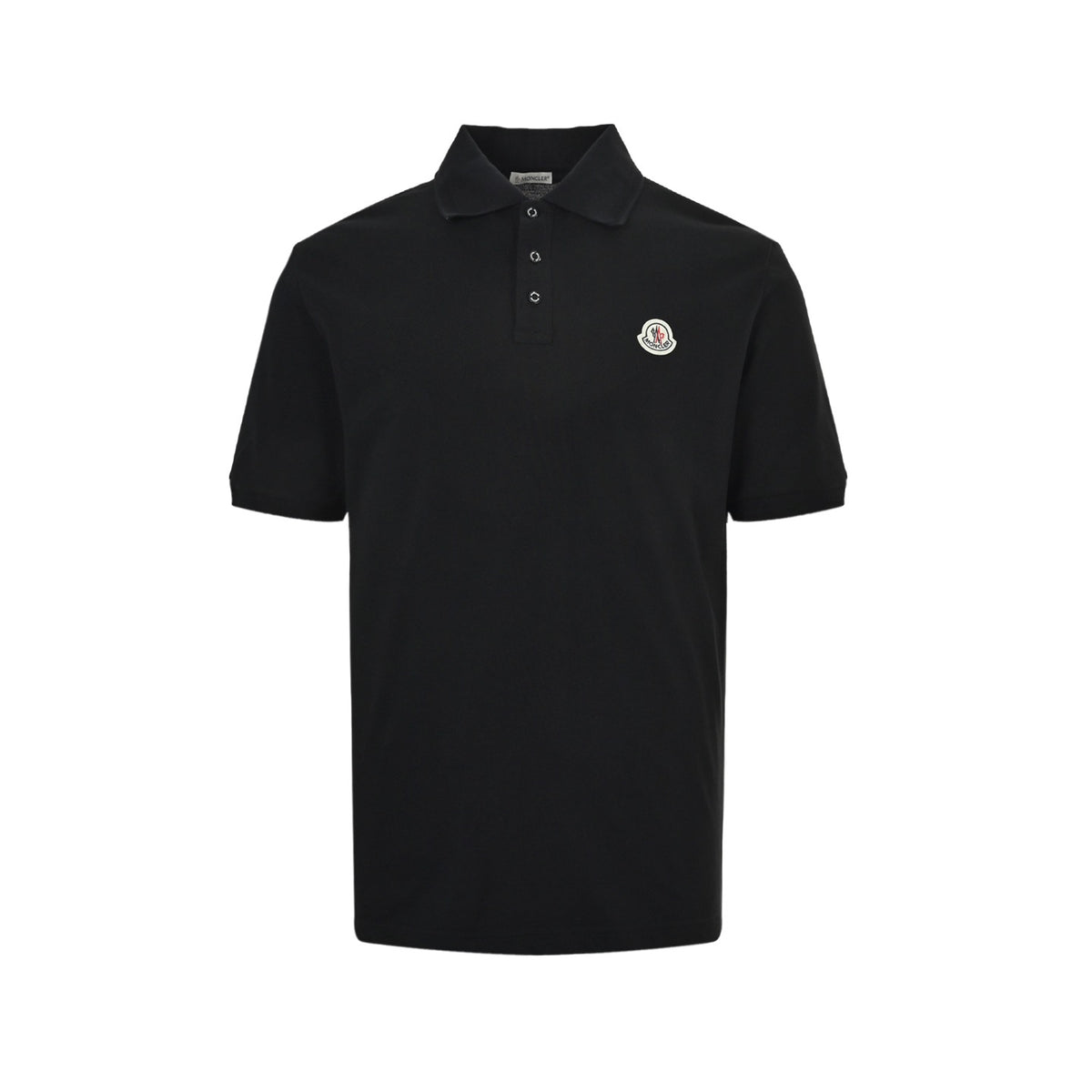 Moncler/Mask Classic Logo Embroidered Polo Short Sleeve