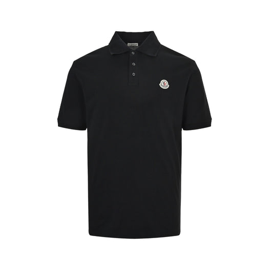 Moncler/Mask Classic Logo Embroidered Polo Short Sleeve