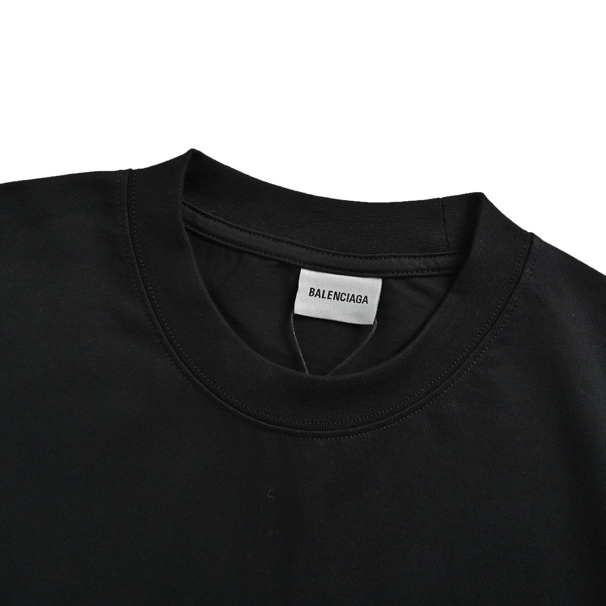 Balenciaga/Balanciaga 520 label printed short sleeves