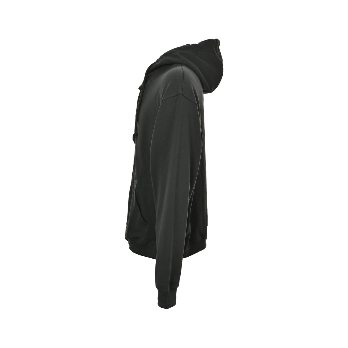 MAISON MARGIELA/Maggiela unfinished embroidered printed hooded sweatshirt jacket