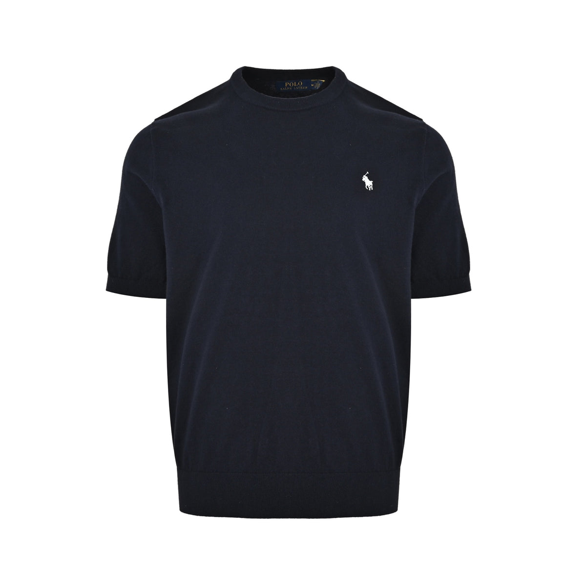 Ralph Lauren pony logo embroidered knitted short sleeves