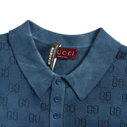 Gucci presbyopic gradient knitted Polo short sleeves