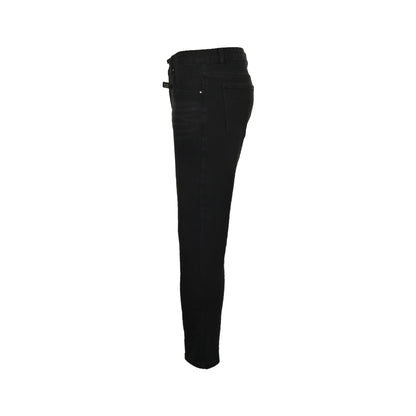 LouisVuitton/Louis Vuitton back pocket western denim embroidered jeans