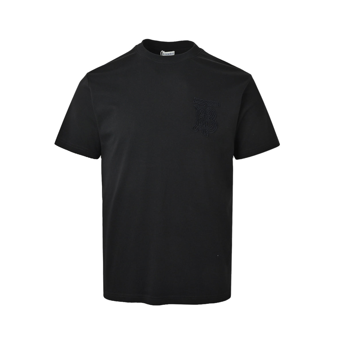Burberry three-dimensional letter embroidered short sleeves
