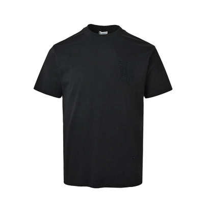 Burberry three-dimensional letter embroidered short sleeves
