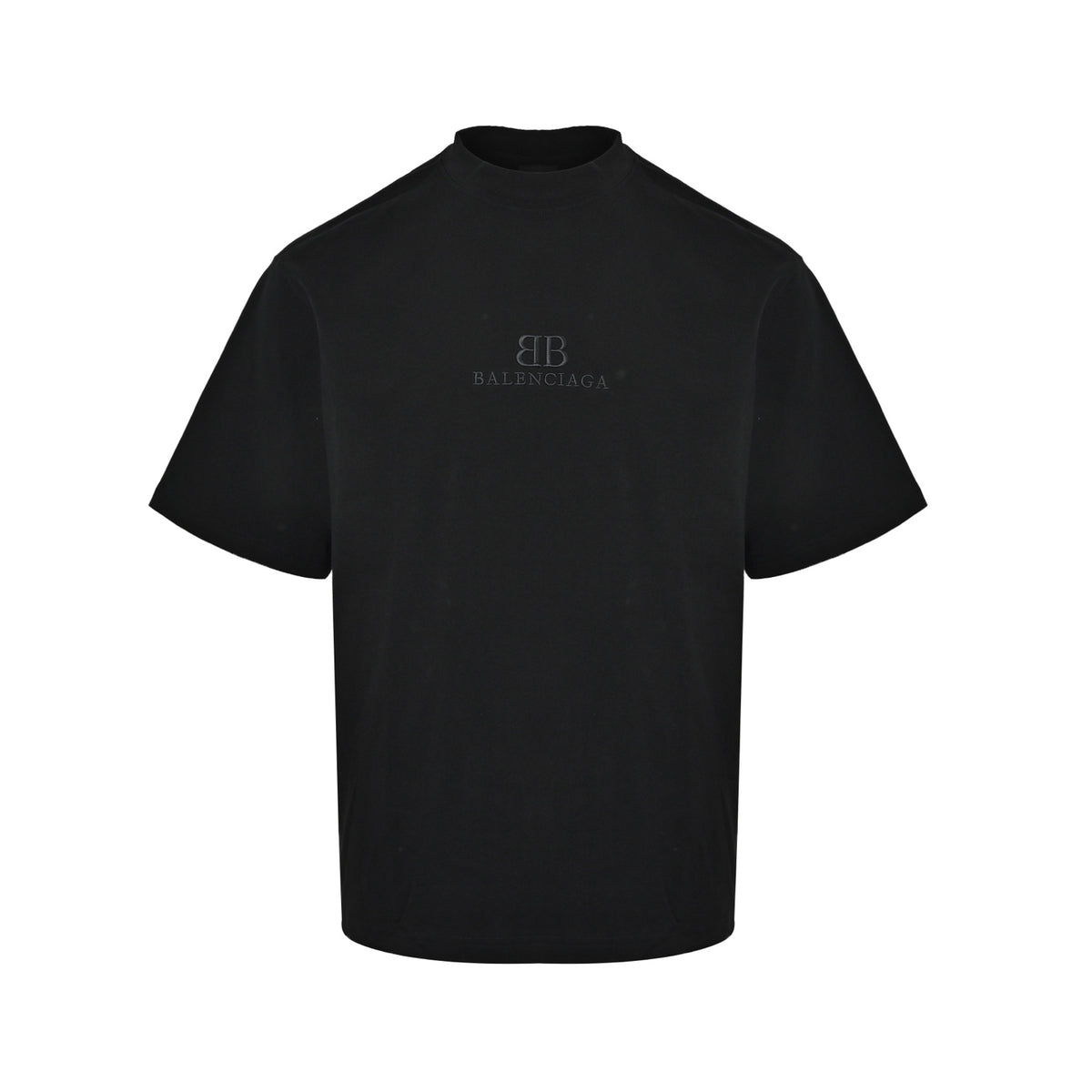 Balenciaga BB embroidered short sleeves on the chest