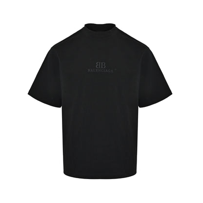Balenciaga BB embroidered short sleeves on the chest
