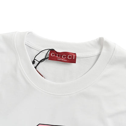 Gucci 25ss 1921 letter printed logo short sleeves