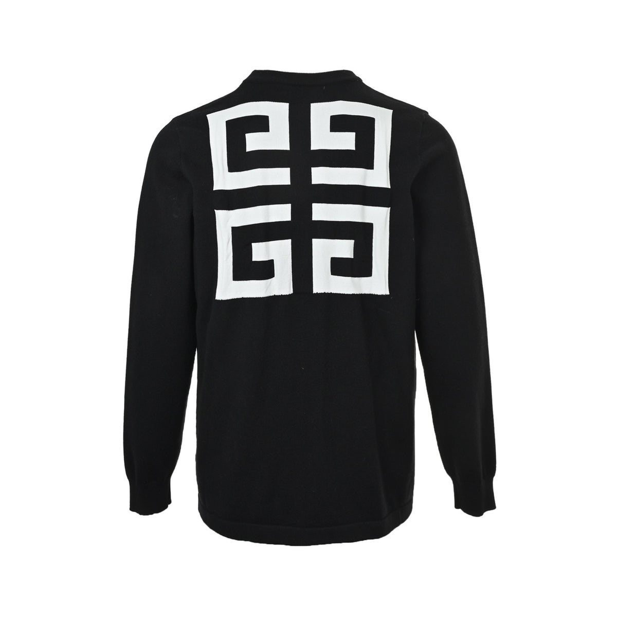GIVENCHY 25Fw letter logo palace knitted crew neck sweater