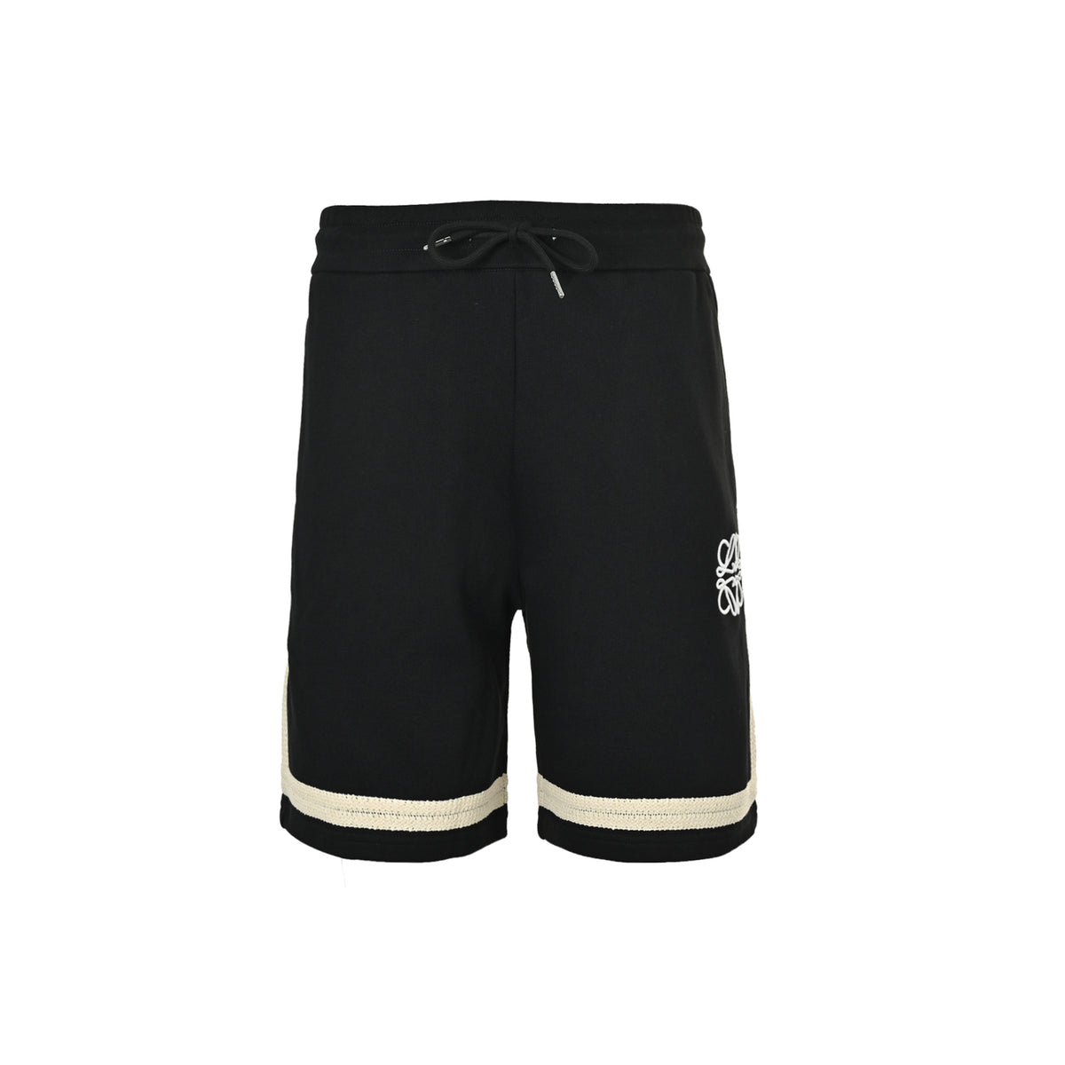Loewe/Luo Yiwei classic braided webbing embroidered shorts