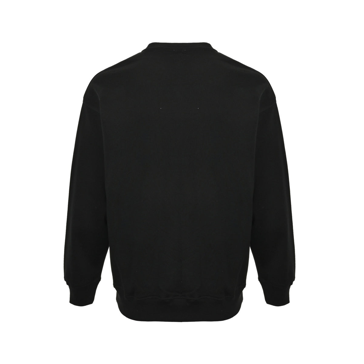 Loewe/Luo Yiwei 25Fw contrasting letter patch logo round neck sweatshirt