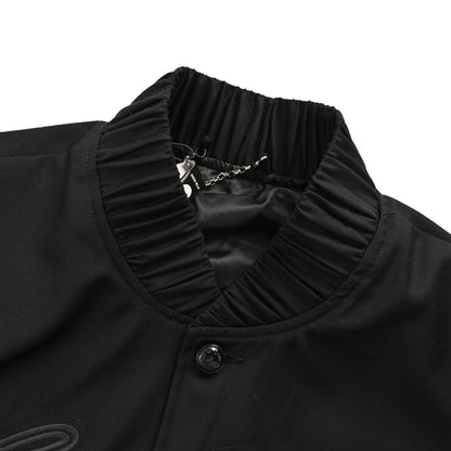 Louis Vuitton Fei Dong embroidered silhouette baseball flight jacket