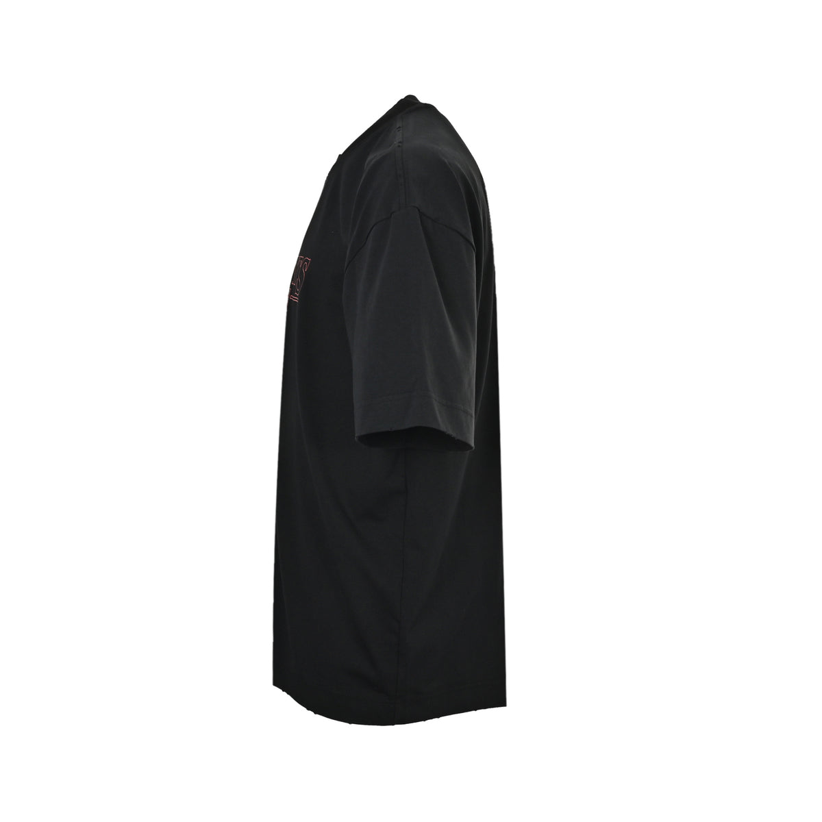 VETEMENTS VTM style hollow letter slogan logo short sleeves