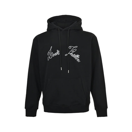 Louis Vuitton 25Fw artistic lettering hooded sweatshirt