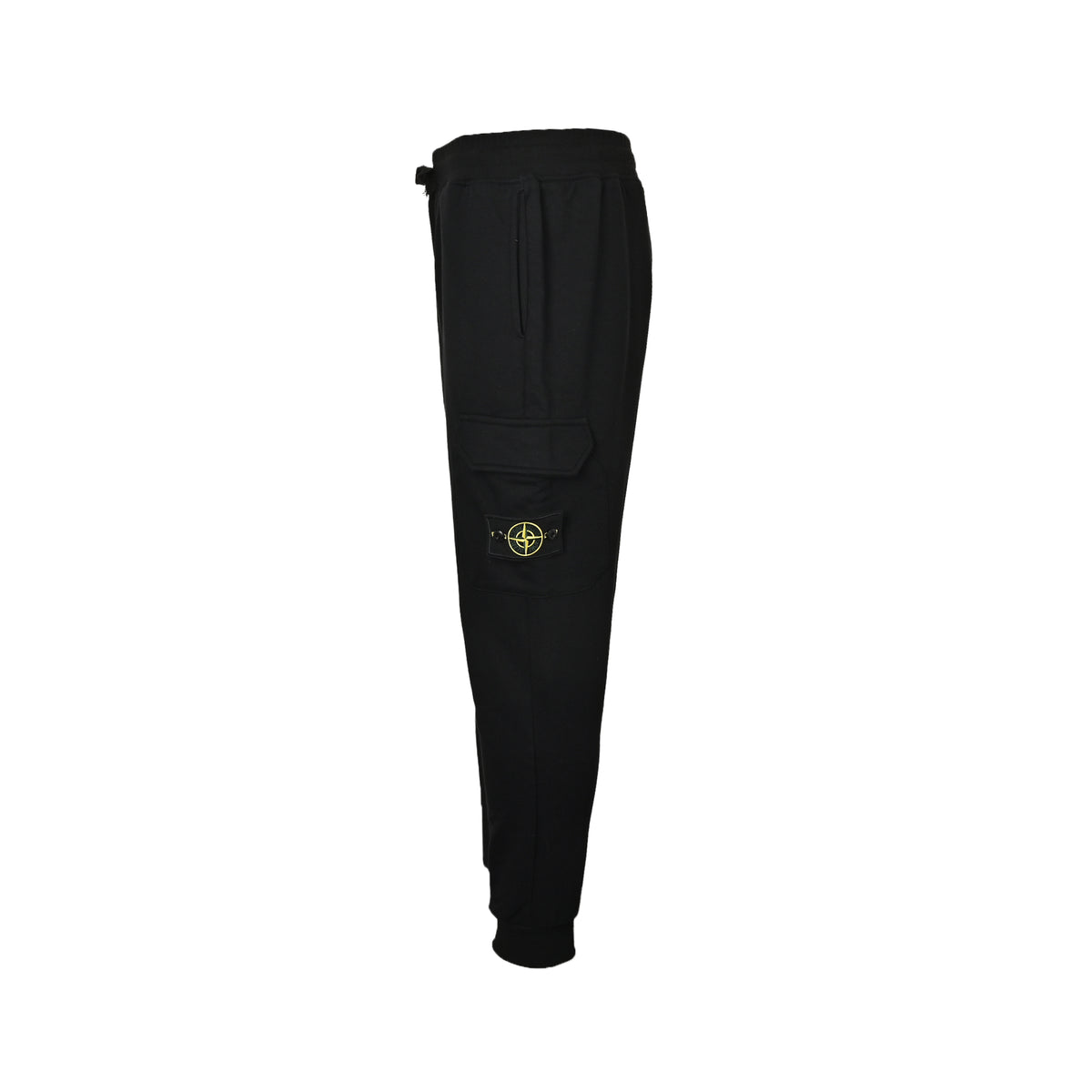 Stone Island cotton logo cargo trousers