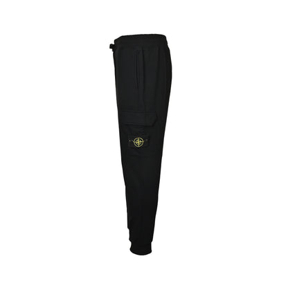 Stone Island cotton logo cargo trousers