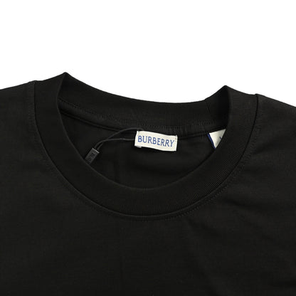 Burberry 25Fw long-sleeved T-shirt with signature logo embroidery on the chest