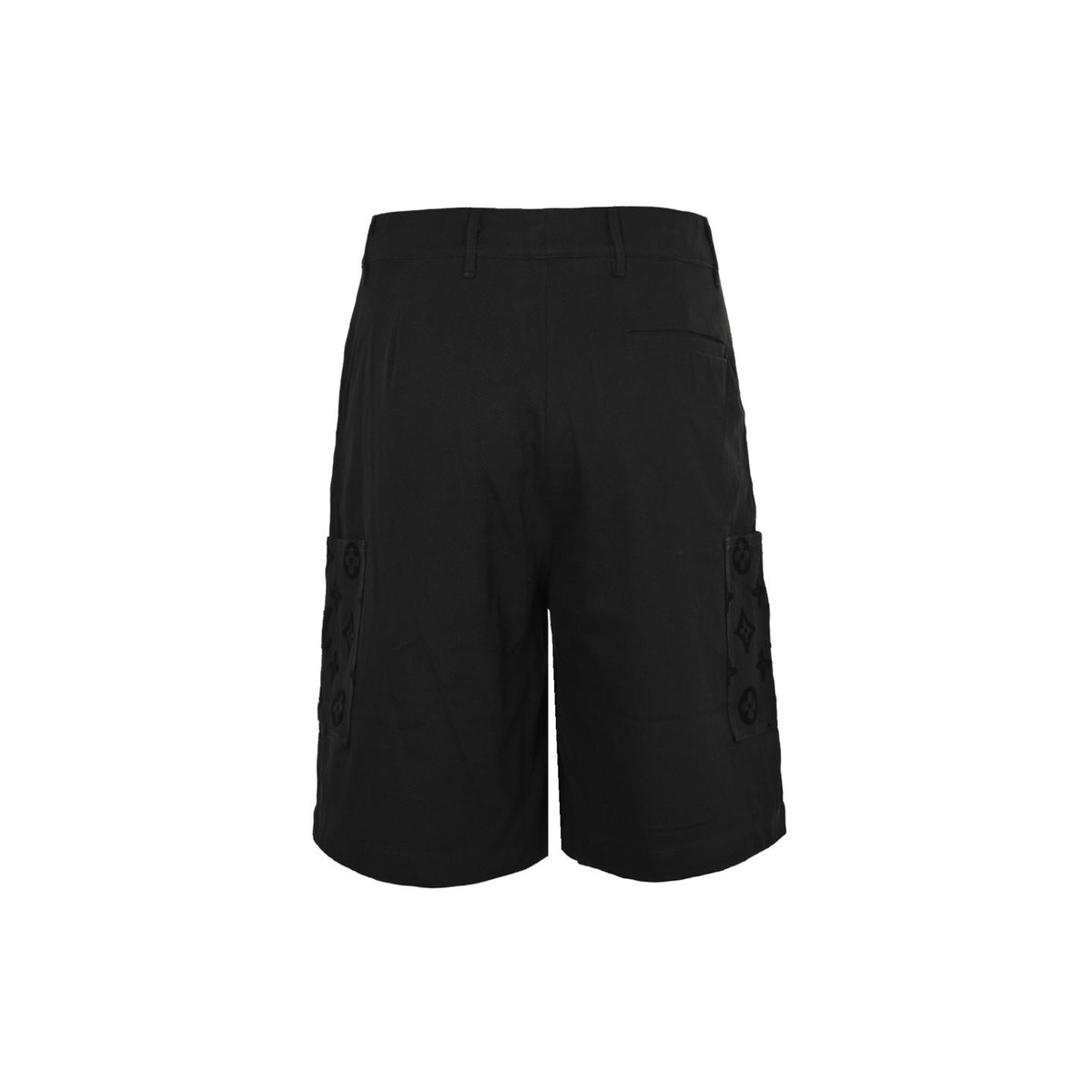 Louis Vuitton 24ss pocket flocked patchwork shorts