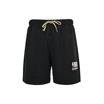 Fog Essentials co-branded NBA silicone letter shorts