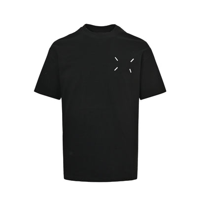 Maison Margiela back digital ghost print short sleeves