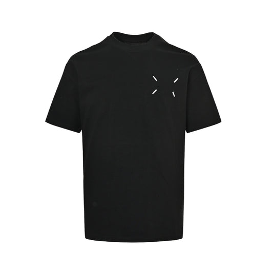 Maison Margiela back digital ghost print short sleeves